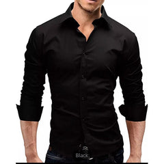 Camisa slim fit luxo social