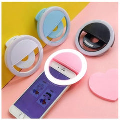 Anel Luminoso Para Celular Flash Selfie Mini Ring Light led