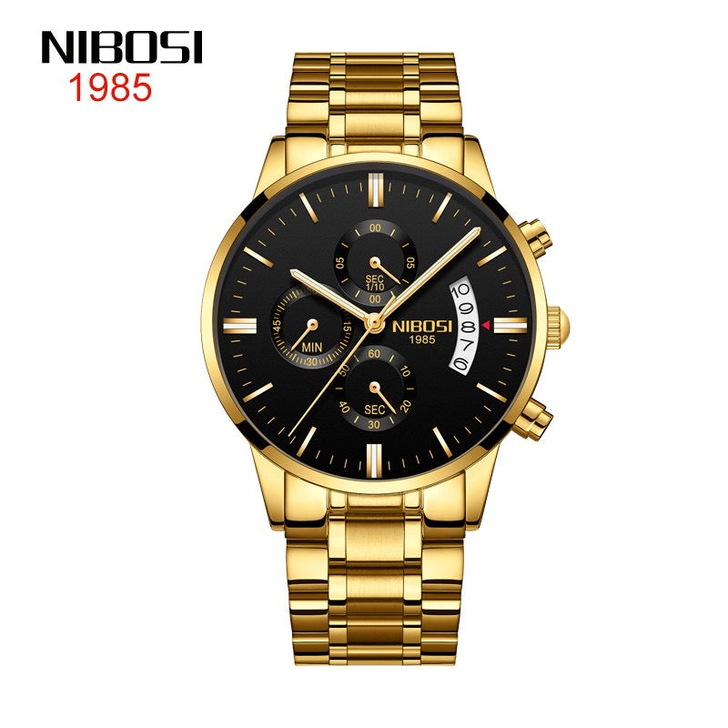 【Original Box】NIBOSI Relogio Masculino Men Watches Luxury Famous