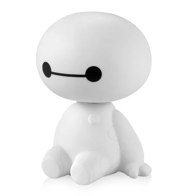 baymax robô balançando cabeça